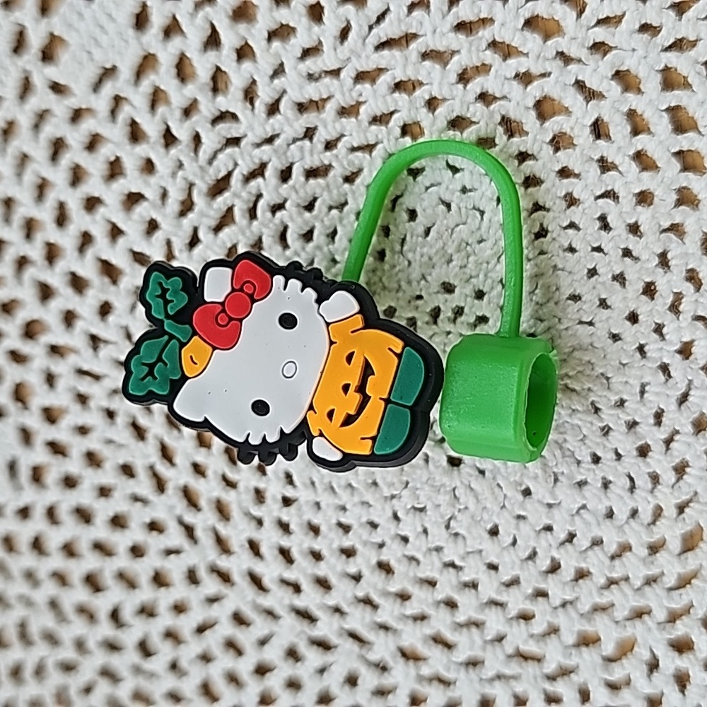 Hello kitty straw cover pumpkin costume